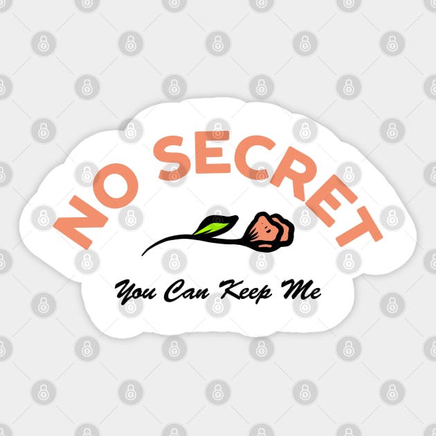 No Secret Sticker by AION